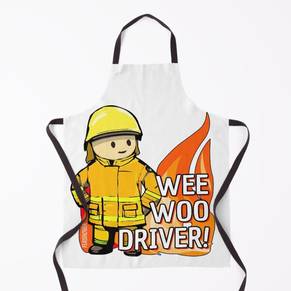 Item preview, Wee Woo Driver (Yellow helmet) designed and sold by Flashover.