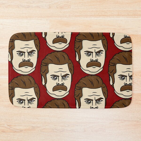 Item preview, Ron Swanson - Nick Offerman - Illustration designed and sold by thegoodwordsco.