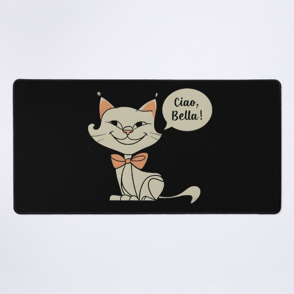 Item preview, Cartoon Funny Cat - Ciao Bella 03 designed and sold by kjp-design.