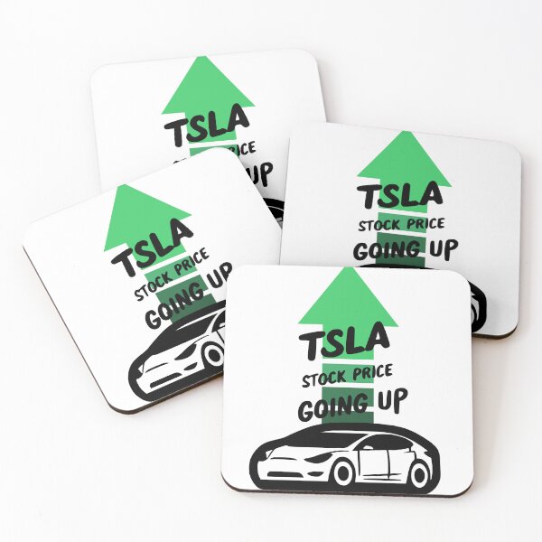Item preview, TESLA STOCK GOING UP designed and sold by OLLIEDIGITALS.