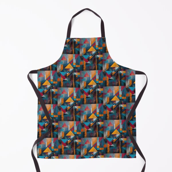 Item preview, Vibrant Abstract Triangles Composition  designed and sold by ShopCWA.