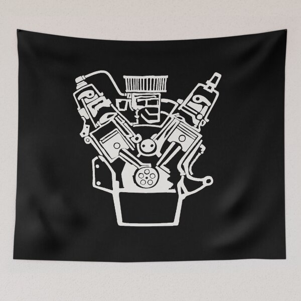 Item preview, Blackthumb V8 Nux Apocalypse Engine Brand Max designed and sold by stiffwagonLTD.