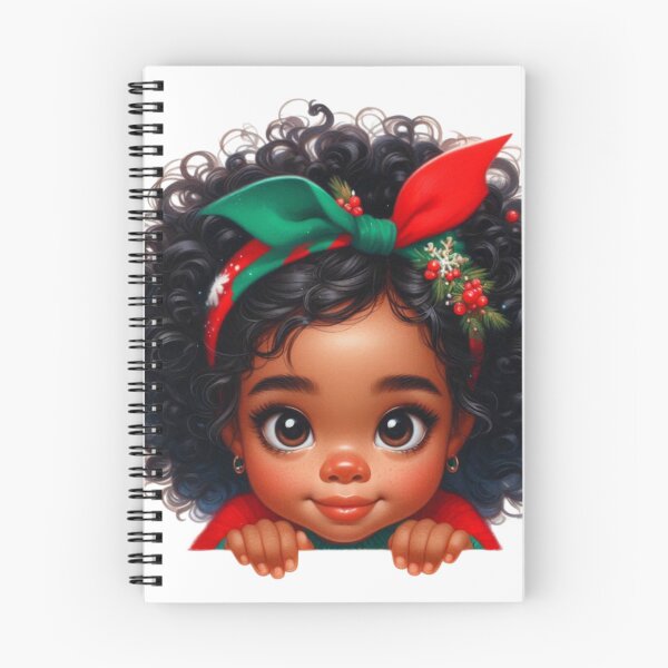 Item preview, Cute afro baby girl peeking! designed and sold by fribabywonder.