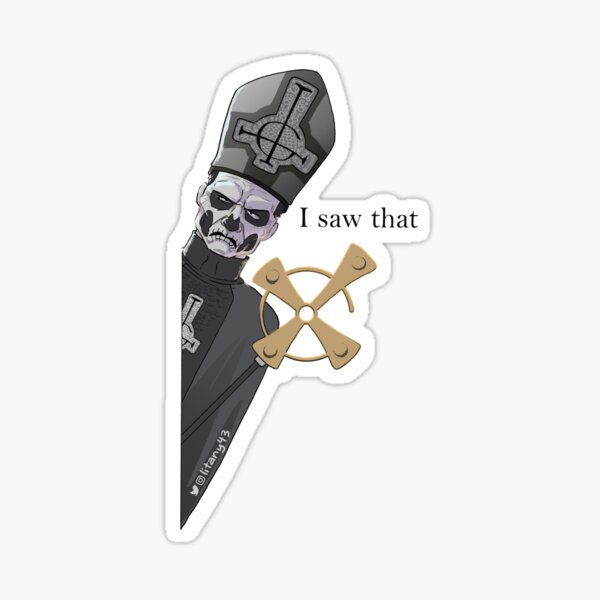 Vista previa del artículo con la obra «Papa Emeritus 2 - Vi eso», diseñado y vendido por Litany's Shop.