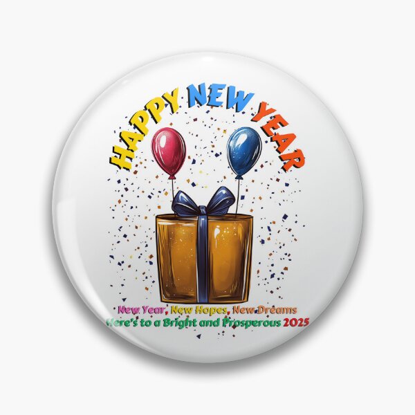 Item preview, Happy New Year 2025 Art, Festive Gift Illustration, New Year Balloons Design, Celebration Art Print, Confetti Party Scene, Holiday Present Artwork, 2025 New Year Poster, Cheerful New Year Image designed and sold by BukkyStory.