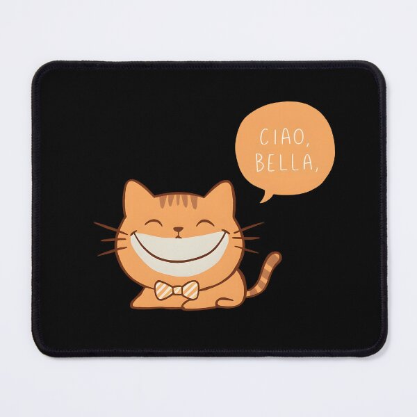 Item preview, Cartoon Funny Cat - Ciao Bella 04 designed and sold by kjp-design.