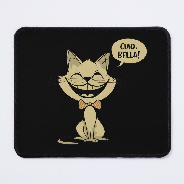 Item preview, Cartoon Funny Cat - Ciao Bella 05 designed and sold by kjp-design.