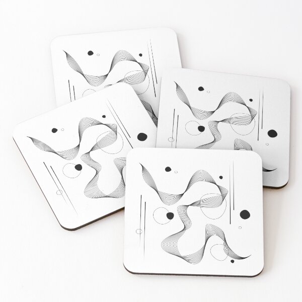 Item preview, Modern Abstract Line Art Illustration designed and sold by LulaLinhDesigns.