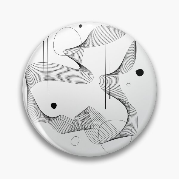 Item preview, Modern Abstract Line Art Illustration 03 designed and sold by LulaLinhDesigns.