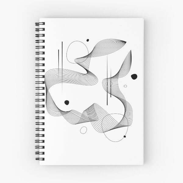 Item preview, Modern Abstract Line Art Illustration 03 designed and sold by LulaLinhDesigns.