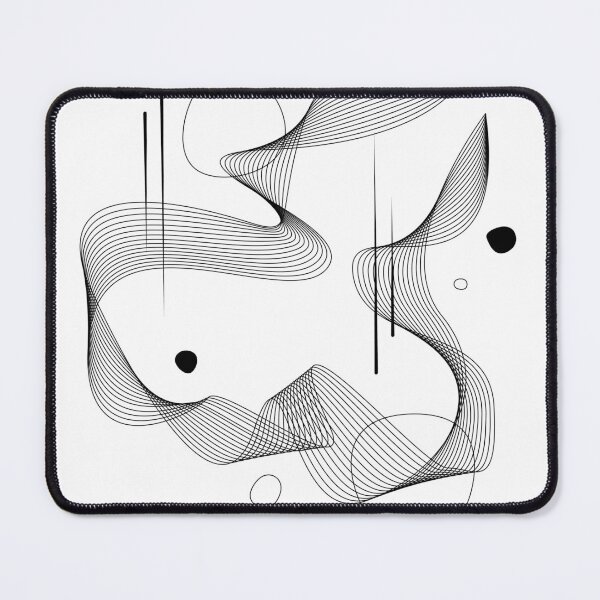 Item preview, Modern Abstract Line Art Illustration 03 designed and sold by LulaLinhDesigns.