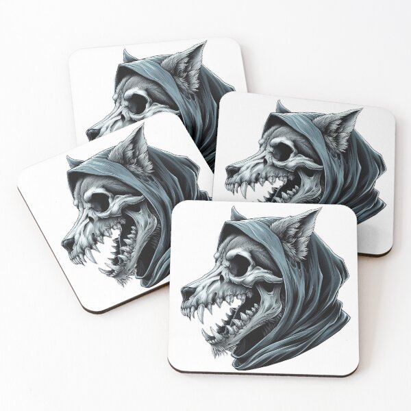 Item preview, Grim Howl: The Reaper Wolf designed and sold by nikkolaus.