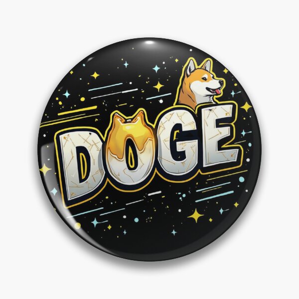Item preview, Futuristic DOGE Design – Bold Cryptocurrency Art designed and sold by EmprendeHoy.