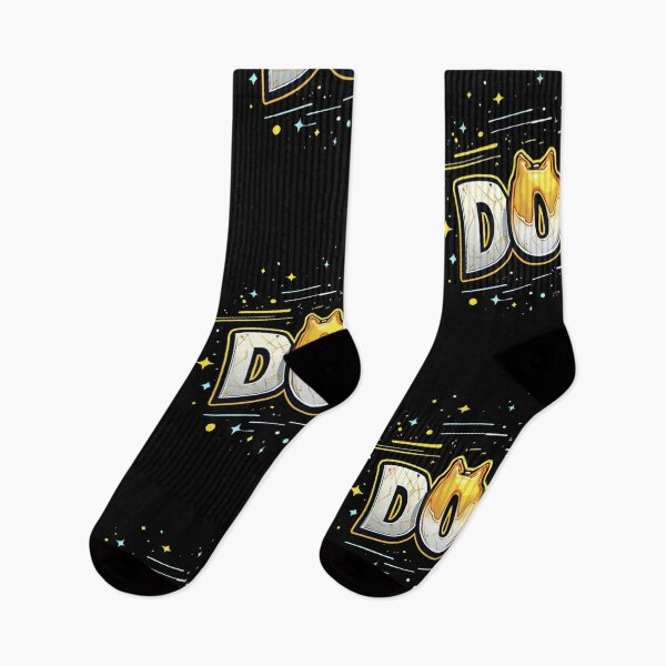 Item preview, Futuristic DOGE Design – Bold Cryptocurrency Art designed and sold by EmprendeHoy.