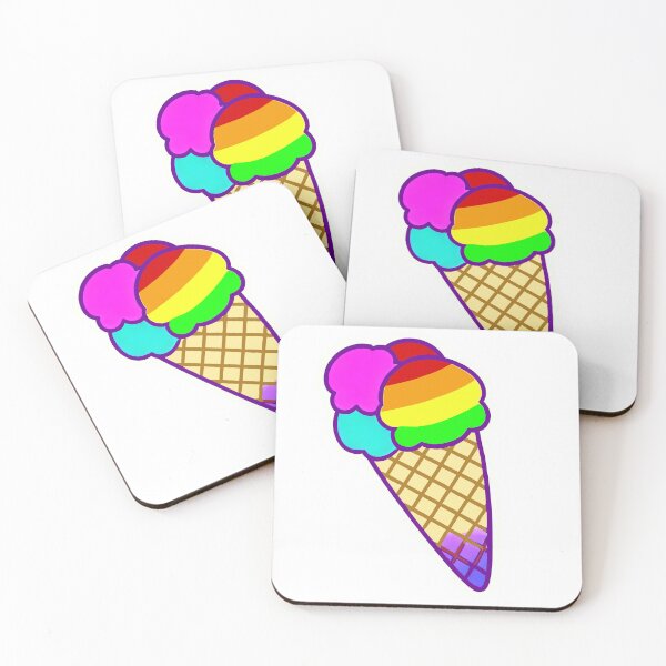 Item preview, Rainbow Ice Cream  designed and sold by EqualityMerch.