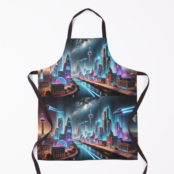 Item preview, San Antonio 2035: A Futuristic Nightscape designed and sold by Meta2Physical.