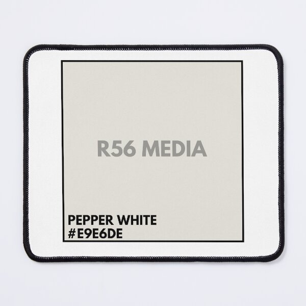 Item preview, Pepper White Color Swatch designed and sold by R56 Media.