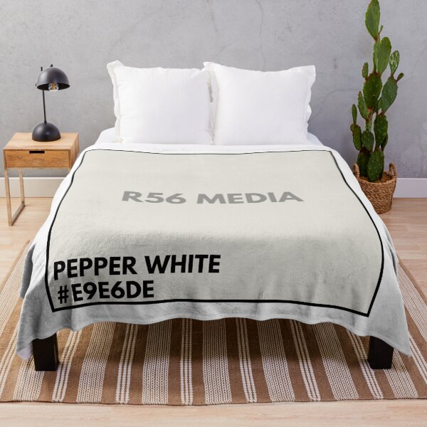 Item preview, Pepper White Color Swatch designed and sold by R56 Media.