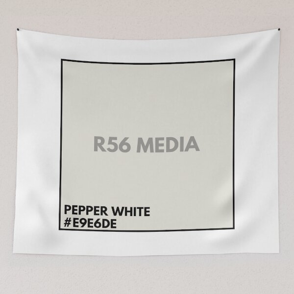 Item preview, Pepper White Color Swatch designed and sold by R56 Media.