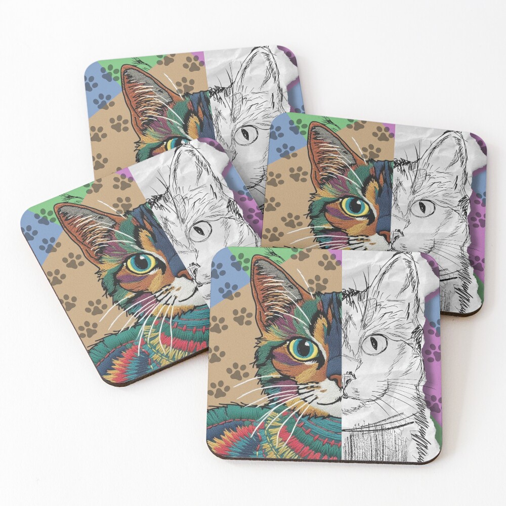 Item preview, Coasters (Set of 4) designed and sold by Inkception.