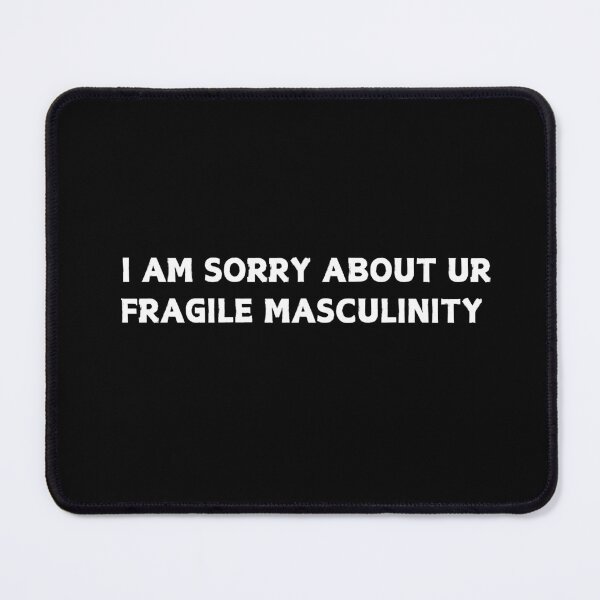 Item preview, I Am Sorry About Ur Fragile Masculinity - feminist bumper designed and sold by CapriCreatives.