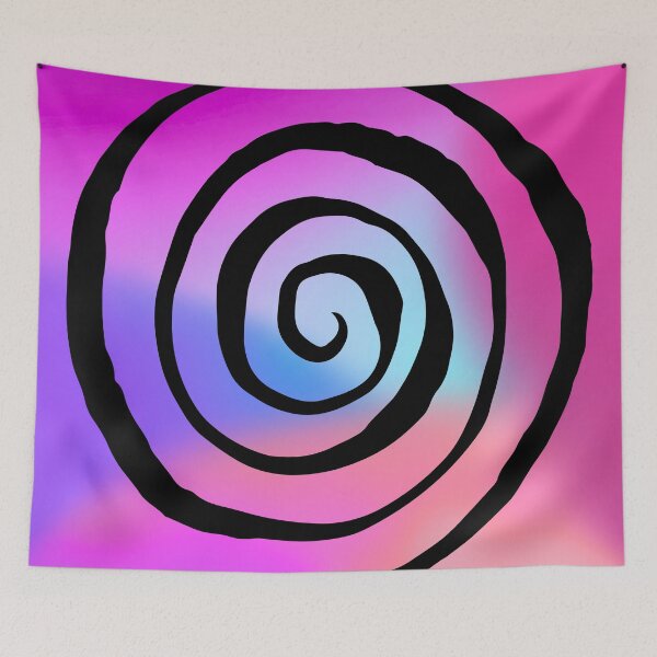 Item preview, Vibrant Energy Medicine Spiral on Multicolored Background designed and sold by Fredster1966.