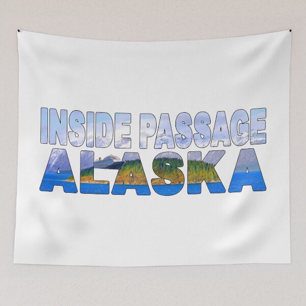 Item preview, INSIDE PASSAGE Alaska - USA Glacier Bay Cruise Ship designed and sold by Adam Gormley.