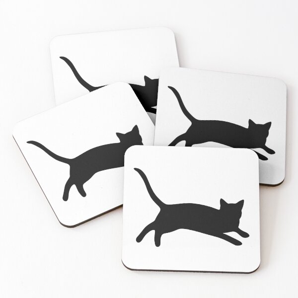 Item preview, Mystique of the Feline: An Elegant Cat Silhouette, Unique designed and sold by villacreativa.