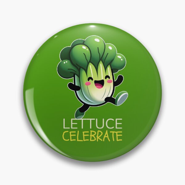 Item preview, A Happy Running Celebrating Lettuce designed and sold by The magic  Yellow bus.