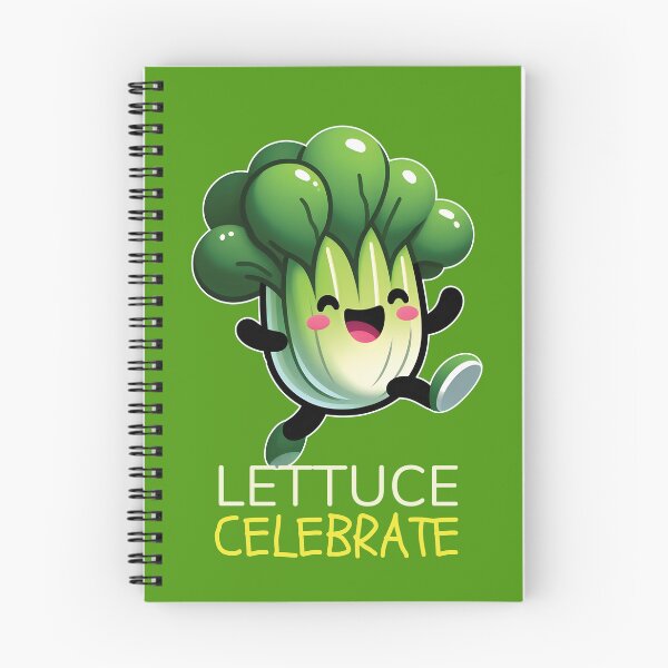 Item preview, A Happy Running Celebrating Lettuce designed and sold by The magic  Yellow bus.