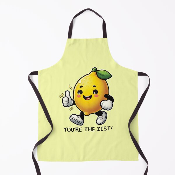 Item preview, You're The Zest! - Cute Walking yellow Lemon With A Thumbs Up designed and sold by The magic  Yellow bus.