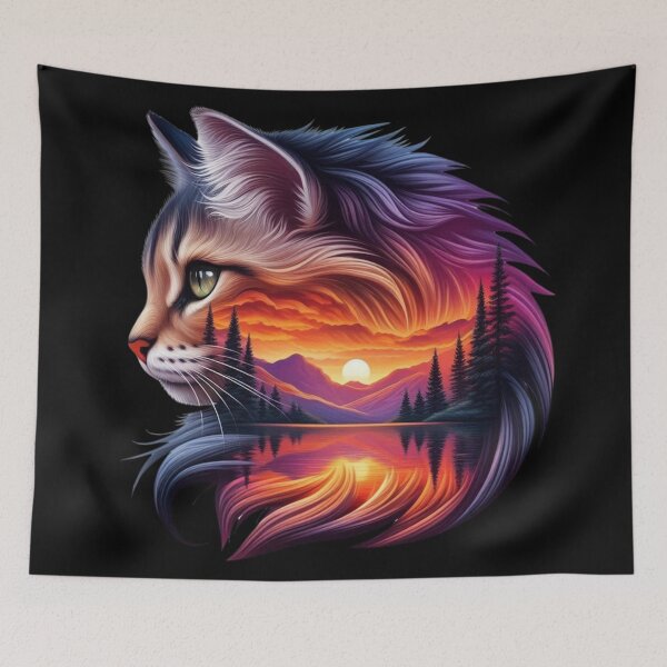 Item preview, Silhouette Cat designed and sold by Myra365Art.