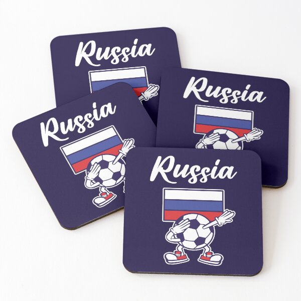 Item preview, RUSSIA - Dabbing Football Soccer Ball - RUSSIA Flag designed and sold by Darling DeDe.