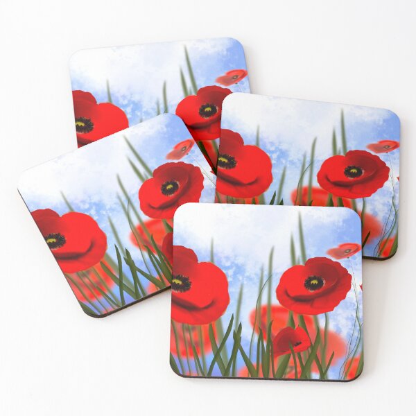 Item preview, Poppies designed and sold by MargoThomasArt.