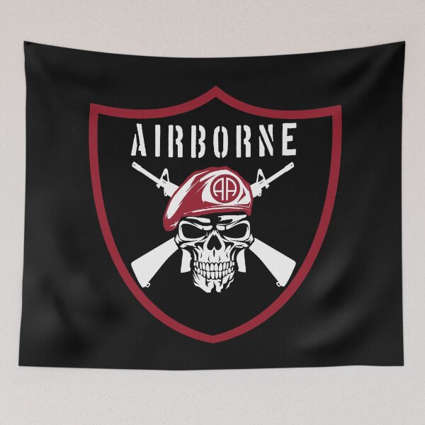 Item preview, 82nd Airborne Division; USA; Football Patch Style; designed and sold by StickerApe.