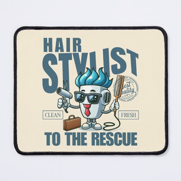 Item preview, Hair stylist to the rescue designed and sold by Peerless-Prime.