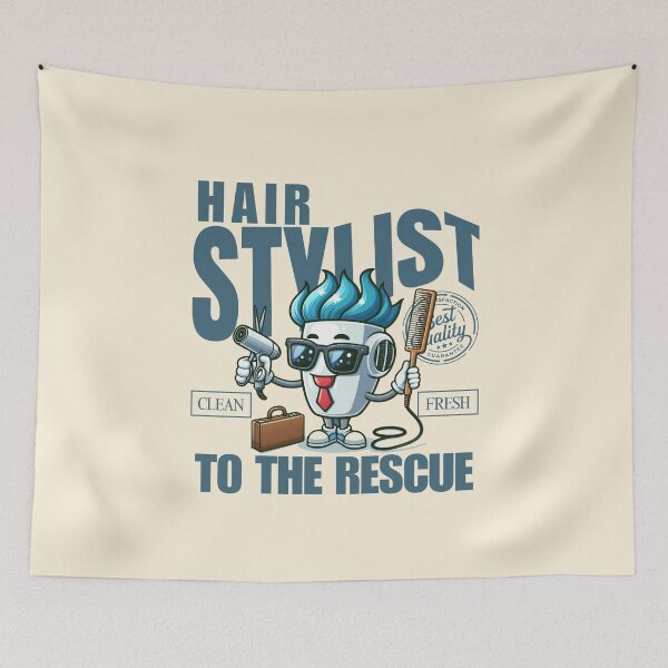 Item preview, Hair stylist to the rescue designed and sold by Peerless-Prime.