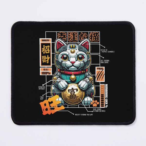 Item preview, Japan Lucky Mecha Fortune Cat Anatomy designed and sold by The magic Yellow bus.