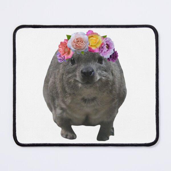Item preview, Rock hyrax flower crown designed and sold by SillyLittleSnek.
