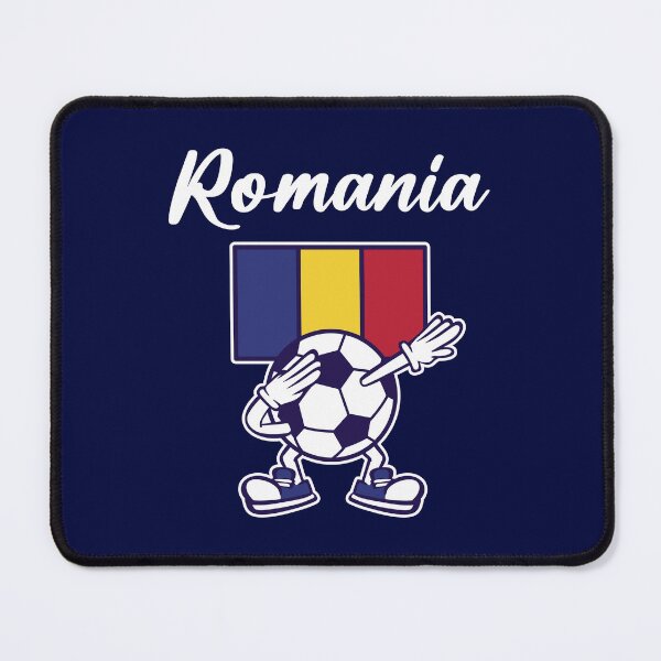Item preview, ROMANIA - Dabbing Football Soccer Ball - ROMANIA Flag designed and sold by Darling DeDe.
