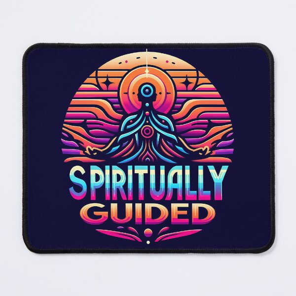 Item preview, Spiritually Guided, typography designed and sold by maxmaj.