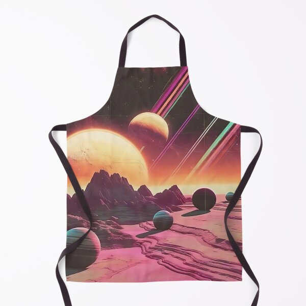 Item preview, Retro Sci Fi Landscape designed and sold by muskitt.