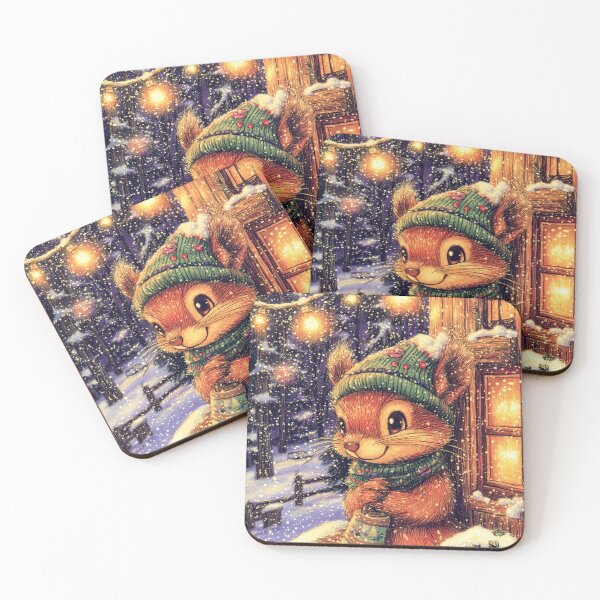 Item preview, Christmas squirrel designed and sold by sisicooper.