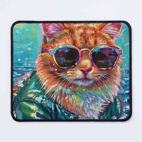 Item preview, Cute Cat under sea water designed and sold by Infinityspark.