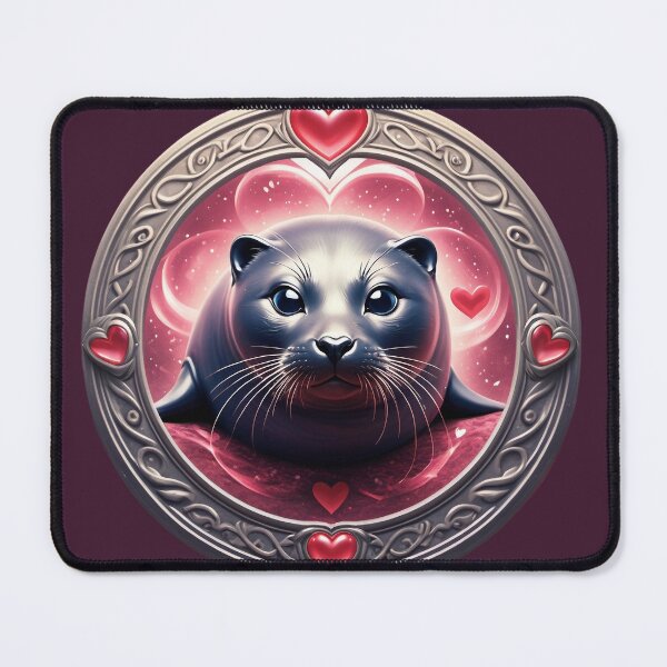 Item preview, Heartfelt Seal of Love designed and sold by WILD-WILD-CAT.