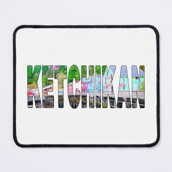 Item preview, KETCHIKAN - Alaska USA Famous Creek Street Shops designed and sold by Adam Gormley.