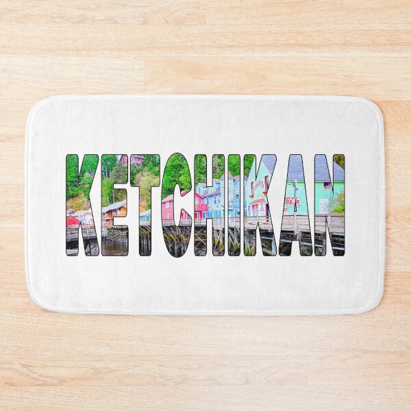 Item preview, KETCHIKAN - Alaska USA Famous Creek Street Shops designed and sold by Adam Gormley.