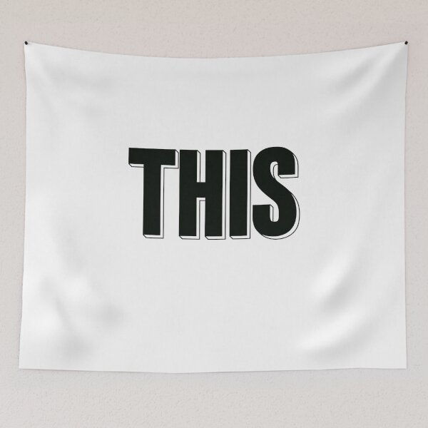 Item preview, This - Solid Typographic Design designed and sold by Peter Stawicki.