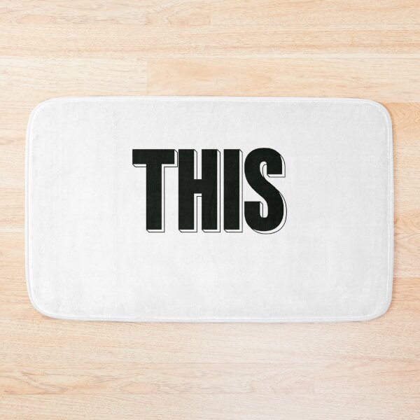 Item preview, This - Solid Typographic Design designed and sold by Peter Stawicki.