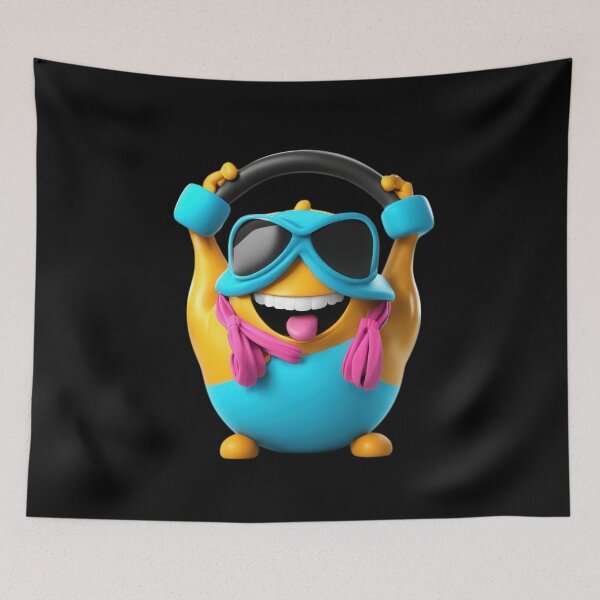 Item preview, Fun Kettlebell Character Doing a Kettlebell Swing in Cute Workout Outfit designed and sold by Jasava Shop.